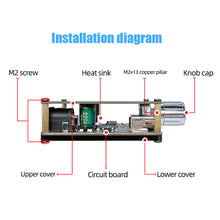 Load image into Gallery viewer, MINI 50Wx2 Bluetooth 5.0 Wireless Audio Digital Power amplifier Stereo board Bluetooth Amp Amplificador 3.5MM USB APP C50L