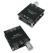 Load image into Gallery viewer, MINI 50Wx2 Bluetooth 5.0 Wireless Audio Digital Power amplifier Stereo board Bluetooth Amp Amplificador 3.5MM USB APP C50L