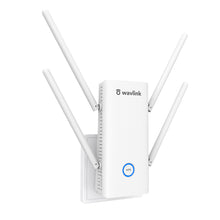 Load image into Gallery viewer, Full Gigabit Wireless WiFi Repeater AX1800 MU-MIMO WiFi 6 Mesh Range Extender Dual Band Wireless Signal Booster WPS AP