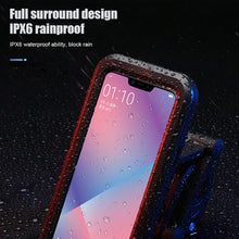 Load image into Gallery viewer, Waterproof Motorcycle Bike Mobile Phone Holder Support Universal Bicycle GPS 360° Swivel Adjustable Motorcycle Cellphone Holder
