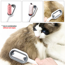 Load image into Gallery viewer, Multifunctional Pet Combs Pet Hair Sticky Brush Hair Remover Pet Wipes Comb Cat Comb Dog Pet Daily Care Supplies