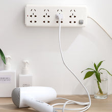 Load image into Gallery viewer, Wall Mounted Socket Holder Punch Free Plug Fixer Self-Adhesive Power Strip Holder Home Cable Wire Organizer Racks