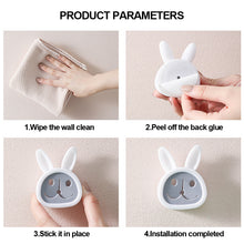 Load image into Gallery viewer, Wall Mounted Towel Plug Self Adhesive Towel Hook Holder Bathroom Towel Storage Rack Waterproof Kitchen Rag Dishcloth Clip Organizer