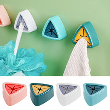 Load image into Gallery viewer, Wall Mounted Towel Plug Self Adhesive Towel Hook Holder Bathroom Towel Storage Rack Waterproof Kitchen Rag Dishcloth Clip Organizer