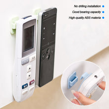 Load image into Gallery viewer, 2Pairs Hook for Remote Controller Organization TV Air Conditioner Remote Control Sticky Hanger Rack Holder Wall Hook