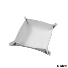 Load image into Gallery viewer, PU Leather Keychain Storage Tray Desktop Waterproof Storage Box Table Jewelry Organizing Tray Flat Mat