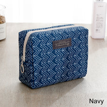 Load image into Gallery viewer, Large Opening Cosmetic Storage Bag Women Makeup Bag Portable Travel Wash Pouch Toiletries Organize Zipper Bag