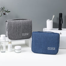Load image into Gallery viewer, Travel Storage Bag Business Portable Wash Bag Foldable Hanging Bag Cosmestic Case Large Capacity Dry and Wet Seperation Bag