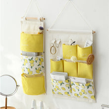 Load image into Gallery viewer, Wall Hanging Organizer Bag Sundries Storage Bag Bedroom Dormitory Wardrobe Hanging Pouch Waterproof Makeup Tools Organizer Bag