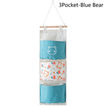 Load image into Gallery viewer, Wall Hanging Organizer Bag Sundries Storage Bag Bedroom Dormitory Wardrobe Hanging Pouch Waterproof Makeup Tools Organizer Bag