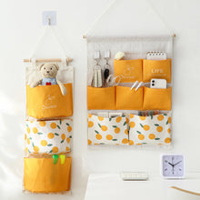 Load image into Gallery viewer, Wall Hanging Organizer Bag Sundries Storage Bag Bedroom Dormitory Wardrobe Hanging Pouch Waterproof Makeup Tools Organizer Bag