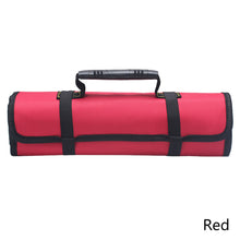 Load image into Gallery viewer, 22Pockets Roll Tool Bag Oxford Fabric Waterproof Wrench Drills Hand Tools Bag Electricians Mechanics Work Bag
