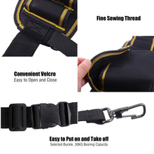 Load image into Gallery viewer, Multifunction Oxford Fabric Tools Bag Electricians Saddlebag Waterproof Canvas Hand Tools Wasit Bag Wrench Pliers Storage Bag