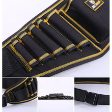 Load image into Gallery viewer, Multifunction Oxford Fabric Tools Bag Electricians Saddlebag Waterproof Canvas Hand Tools Wasit Bag Wrench Pliers Storage Bag