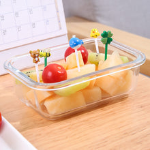 Load image into Gallery viewer, 8/12Pcs Lunch Box Fruit Picks Mini Creative Fruit Cake Dessert Food Forks Kids Snack Decoration Forks Bento Salad Decoration Accessories Cake Picks Toothpick