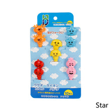 Load image into Gallery viewer, 10pcs Lunch Box Fruit Picks Mini Creative Fruit Cake Dessert Food Forks Kids Snack Decoration Forks Bento Salad Decoration Accessories Cake Picks Toothpick