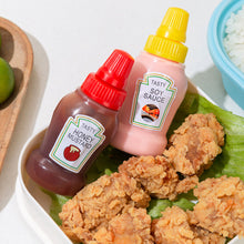 Load image into Gallery viewer, Mini Sauce Bottle Refillable Ketchup Honey Salad Containers Squeeze Bottles Portable Sauce Jars Lunch Box Dispensers Bento Accessories