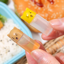 Load image into Gallery viewer, Mini Sauce Bottle Refillable Ketchup Honey Salad Containers Squeeze Bottles Portable Sauce Jars Lunch Box Dispensers Bento Accessories