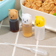 Load image into Gallery viewer, Mini Sauce Bottle Refillable Ketchup Honey Salad Containers Squeeze Bottles Portable Sauce Jars Lunch Box Dispensers Bento Accessories