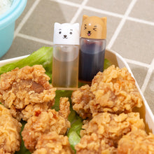 Load image into Gallery viewer, Mini Sauce Bottle Refillable Ketchup Honey Salad Containers Squeeze Bottles Portable Sauce Jars Lunch Box Dispensers Bento Accessories