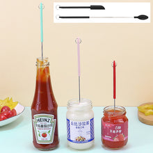 Load image into Gallery viewer, Mini Retractable Silicone Scraper Jam Deep Bottle Scraper Mini Spoon Kitchen Jars Butter Cream Spatula Gadgets