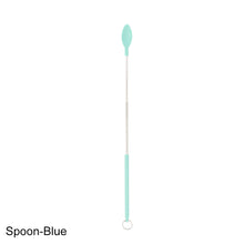Load image into Gallery viewer, Mini Retractable Silicone Scraper Jam Deep Bottle Scraper Mini Spoon Kitchen Jars Butter Cream Spatula Gadgets