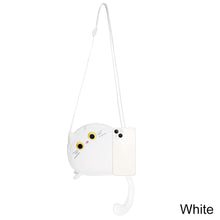 Load image into Gallery viewer, Metoo Black White Cat Sling Bag Cute Plush Phone Bag Girls Plush Mini Bag Coins Purse Birthday Gifts Crossbody Bag