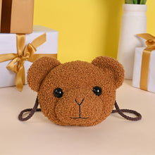 Load image into Gallery viewer, Metoo Plush Bear Sling Bag Cute Plush Phone Bag Girls Plush Mini Bag Coins Purse Birthday Gifts Crossbody Bag