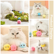 Load image into Gallery viewer, Smart Cat Toys Interactive Ball Kitten Touch Squeaky Catching Toy Pet Playing Ball Pet Squeaky Training Supplies Products