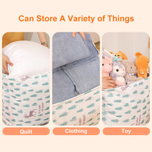 Load image into Gallery viewer, 100L Folding Laundry Basket Round Storage Bin Drawstring Bag Large Hamper Collapsible Clothes Toy Basket Bucket Organizer