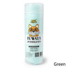 Load image into Gallery viewer, Pet Towel Quick Dry Dog Towel Bath Robe PVA Absorbent Cat Bath Towel Convenient Pet Cleaning Washcloth Pet Accessories