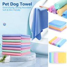 Load image into Gallery viewer, Pet Towel Quick Dry Dog Towel Bath Robe PVA Absorbent Cat Bath Towel Convenient Pet Cleaning Washcloth Pet Accessories