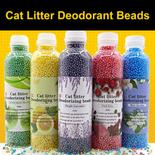 Load image into Gallery viewer, 250ml Cat Litter Deodorant Beads for Kitten Toilet Artifact Pet Odor Activated Carbon Absorbs Kitty Sand Stink Cleaning Supplies