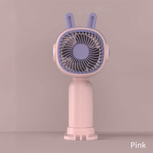 Load image into Gallery viewer, Handheld Mini Fan Portable Desktop USB Charging Fan One Putton Switch Summer Cooling Fan for Home Outdoor