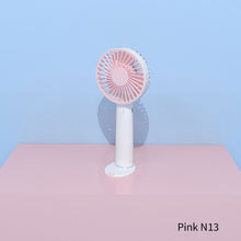 Load image into Gallery viewer, Handheld Mini Fan Portable Desktop USB Charging Fan 3 Speeds Adujustable Summer Cooling Fan for Home Outdoor
