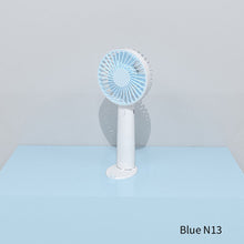 Load image into Gallery viewer, Handheld Mini Fan Portable Desktop USB Charging Fan 3 Speeds Adujustable Summer Cooling Fan for Home Outdoor