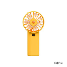 Load image into Gallery viewer, Portable Mini Fan Handheld Fans Battery Powered Summer Outdoor Air Cooling Fan Silent Pocket Cooling Fan Office Student Dormitory