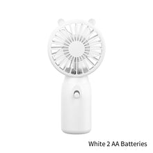 Load image into Gallery viewer, Handheld Mini Fan Portable Desktop USB Charging Fan Summer Air Cooling Fan Silent Pocket Cooling Fan for Office Student Dormitory