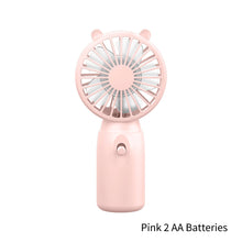 Load image into Gallery viewer, Handheld Mini Fan Portable Desktop USB Charging Fan Summer Air Cooling Fan Silent Pocket Cooling Fan for Office Student Dormitory