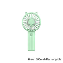 Load image into Gallery viewer, Handheld Mini Fan Portable Desktop USB Charging Fan Summer Air Cooling Fan Silent Pocket Cooling Fan for Office Student Dormitory