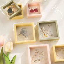 Load image into Gallery viewer, 1Pc PE Travel Jewelry Packaging Box Greeting Card Necklace Bracelet Gift Package Organizer Case Boxes
