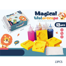 Load image into Gallery viewer, Kids Handmade DIY Magic Water Elves Kit Set Toys Craft Painting Stickers Ocean Mold Magic Water Elf Education Montessori Toy
