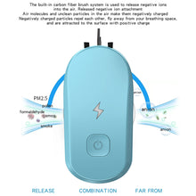 Load image into Gallery viewer, Air Purifier Necklace For Pink Applicable Women / Kids / Adults Pink Ionizer Necklace 100 Million Negative Ion air revitalizer