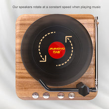 Load image into Gallery viewer, Retro record player wireless bluetooth speaker Multifunction Mini Audio
