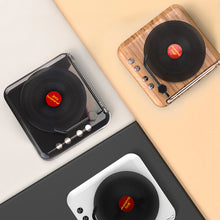 Load image into Gallery viewer, Retro record player wireless bluetooth speaker Multifunction Mini Audio