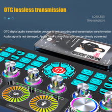 Load image into Gallery viewer, Sound Card Q7 Live Mixer Noise Reduction Mixers for Computer Smartphone Tablet