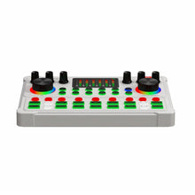 Load image into Gallery viewer, M3 RGB LED Wireless Bluetooth-compatible 5.0 External Mixer Sound Card Noise Reduction Live Streaming BroadcastingKTV Singing
