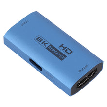 Load image into Gallery viewer, 8K Repeater HDMI Signal Amplifier HDMI Long Distance Transmission HD HDR Video Converter