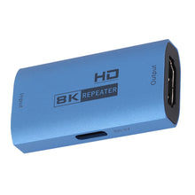Load image into Gallery viewer, 8K Repeater HDMI Signal Amplifier HDMI Long Distance Transmission HD HDR Video Converter