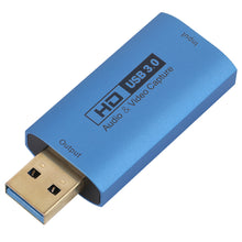Load image into Gallery viewer, 4K USB 3.0 HDMI-compatible Video Capture For Card Live Streaming Box Audio Video Recording for PS4 XBOX Phone Game DVD HD Camera